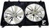 621-174 by DORMAN - Dual Fan Assembly Without Controller