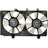 Dorman 621-305 Engine Cooling Fan Assembly Dual Fan Assembly Without Controller