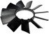 621-584 by DORMAN - Clutch Fan Blade - Plastic