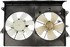 620-547 by DORMAN - Dual Fan Assembly Without Controller