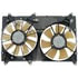Dorman 620-550 Engine Cooling Fan Assembly Dual Fan Assembly Without Controller