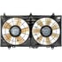 620-569 by DORMAN - Dual Fan Assembly Without Controller