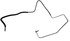 628-101 by DORMAN - Hydraulic Clutch Line