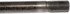 630-338A by DORMAN - Drive Axle Shaft - RearChromoly, Solid Shaft Axle, Without ABS Tone Ring