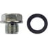 65235 by DORMAN - Oil Drain Plug Standard M16.4-1.33, Head Size 21Mm