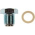Dorman 65256 Engine Oil Drain Plug Oil Drain Plug Magnetic M14-1.25, Head Size 19mm