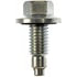 65372 by DORMAN - Oil Drain Plug Magnetic M12-1.75, Head Size 15Mm