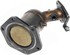 674-489 by DORMAN - Catalytic Converter - Pre-Converter