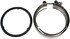 674-9062 by DORMAN - Exhaust V-Band Clamp And Gasket