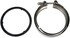 674-9062 by DORMAN - Exhaust V-Band Clamp And Gasket