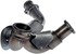 679-020 by DORMAN - Exhaust Up Pipe - Left Hand Side