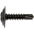 700-152 by DORMAN - Trim Screw - Black Countersunk - No. 8 x 3/4 In.