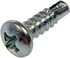 700-217 by DORMAN - Self Tapping Screw-Phillips Pan Head-No. 6 x 1/2 In.