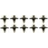 Dorman 702-008 Door Panel Install Kit Door Panel Trim Retainer Kit - Nissan/Infinity
