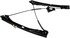 740-966 by DORMAN - Power Window Regulator (Regulator Only)