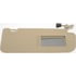 74210 by DORMAN - Sun Visor Assembly - Beige, Polymer, for Hyundai Santa Fe 2006-2009, Mirror Equipped