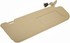 74210 by DORMAN - Sun Visor Assembly - Beige, Polymer, for Hyundai Santa Fe 2006-2009, Mirror Equipped