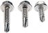 784-160 by DORMAN - Self-Drilling Screw-Stainless Steel-Hex Hd.- #10 x 1/2", 3/4“, 1”