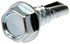 784-164D by DORMAN - Self Tapping Screw - Stainless Steel - Hex Washer Head - No.12 X 3/4 In.