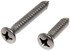 784-165D by DORMAN - Self Tapping Screws - Stainless Steel - Oval Head - No.12 X 1 In., 1-1/2 In.