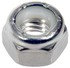 784-305 by DORMAN - Hex Nut With Nylon Ring Insert - Stainless Steel -Thread Size - 5/16-18 In.