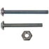 784-604 by DORMAN - Stove Bolt With Nuts - 3/16-24 In. x 1-1/2 In./1-3/4In.