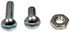 784-600 by DORMAN - Stove Bolt With Nuts - 3/16-24 In. x 1/2 In./3/4 In.