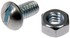 784-608D by DORMAN - Machine Screw With Nuts - 1/4 In.-20 X 1/2 In., 3/4 In.