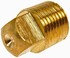 785-070D by DORMAN - Brass Pipe Plug - Square Head - 1/8 In. MNPT