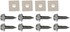 785-101 by DORMAN - License Plate Fasteners Kit-No. 14 x 3/4 In.