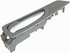 79866 by DORMAN - Interior Door Handle Chrome Lever Rear Left Gray Housing