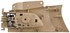 79876 by DORMAN - Interior Door Handle Chrome Lever Right Rear Beige Housing