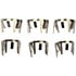Dorman 800-017 Fuel Line Clip "OE Solutions" 3 Each- 10.5mm and 13mm Metal Fuel Line Retaining Clip Assortment