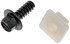 785-126D by DORMAN - License Plate Fasteners - 1/4 In. X 5/8 In.