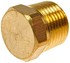 785-424D by DORMAN - Brass Pipe Plug - Hex Head - 3/8 In. MNPT