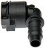 800-271 by DORMAN - 6 mm ID  Heater Hose Connector, Elbow 90 To 6 mm ID Barbed