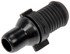 800-274 by DORMAN - 8 mm ID  Heater Hose Connector, Straight To 8 mm ID Barbed