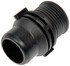 800-278 by DORMAN - 20 mm ID  Heater Hose Connector, Straight To 20 mm ID Barbed