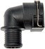 800-290 by DORMAN - 12 mm ID  Heater Hose Connector, Elbow 90 To 12 mm ID Barbed