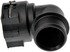 800-295 by DORMAN - 26 mm ID  Heater Hose Connector, Elbow 90 To 26 mm ID Barbed