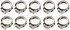 800-308 by DORMAN - Fuel Line Pinch Clamps 5/16 in - Quantity 10