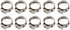 800-309 by DORMAN - Fuel Line Clamps. Pack of 10 3/8 In. Clamps