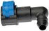 800-770 by DORMAN - 3/8 In. Fuel Line Connector, Elbow 90 To 3/8 In. Barbed