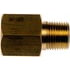 Dorman 800-811 Engine Oil Cooler Line Connector GM Transmission Line Connector - 3/8 In. NPT x 20 mm-1