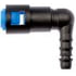 Dorman 800-091 Fuel Line Connector Fuel Line Quick Connector 90 Degree Angle 3/8 In Steel To 5/16In Nylon Tubing