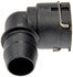 800-316 by DORMAN - 14 mm ID  Heater Hose Connector, Elbow 90 To 14 mm ID Barbed