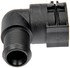 800-318 by DORMAN - 8 mm ID  Heater Hose Connector, Elbow 90 To 8 mm ID Barbed