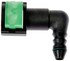 800-342 by DORMAN - 5/16 In. Nylon Fuel System Connector, Elbow 90 To 5/16 In. Barbed