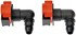 800-390 by DORMAN - 12 mm Nylon Fuel Vapor Connector, Elbow 90 To 12 mm Barbed