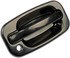 80262 by DORMAN - Tailgate Handle Smooth Black